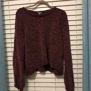 chenille sweater xl